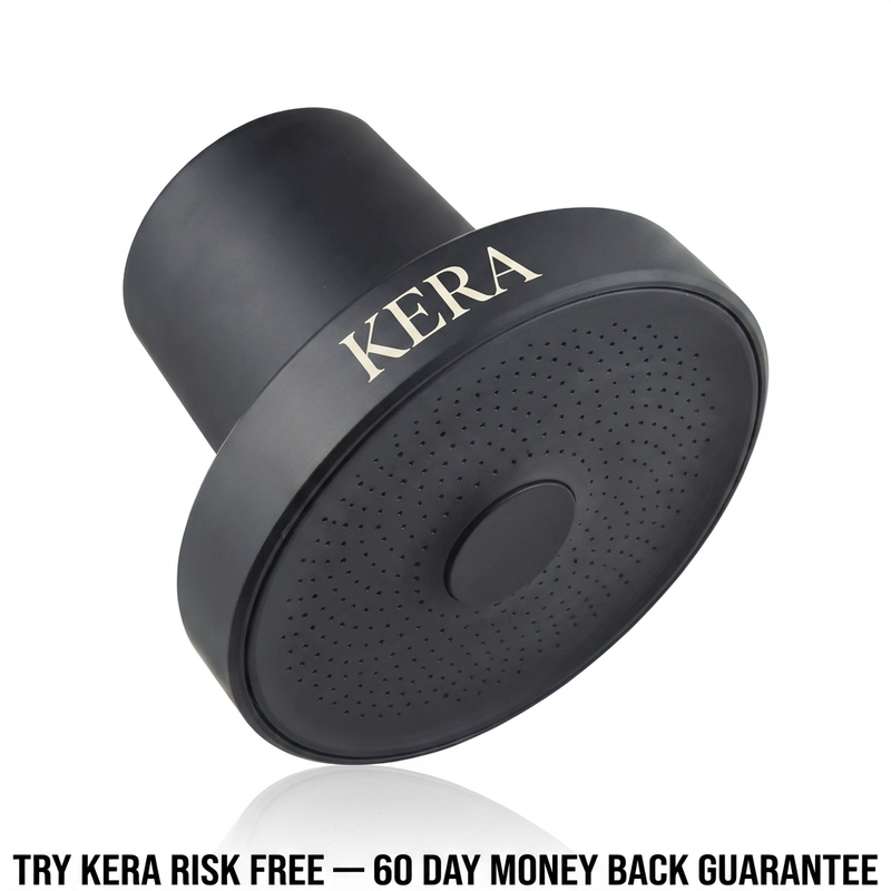 Kera 20-Stage Filtered Showerhead — The 90-Day Hair Reset